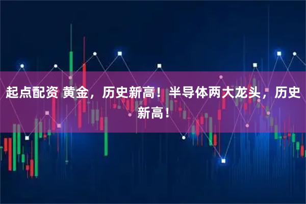 起点配资 黄金，历史新高！半导体两大龙头，历史新高！