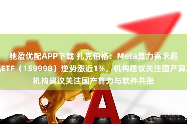 驰盈优配APP下载 扎克伯格:Meta算力需求超预期!计算机ETF(159998)逆势涨近1%,机构建议关注国产算力与软件共振