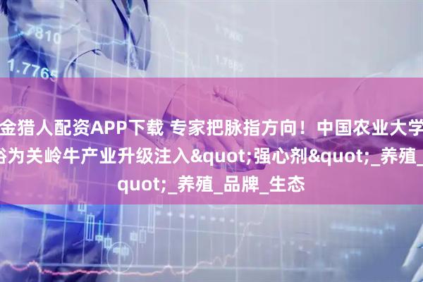 金猎人配资APP下载 专家把脉指方向！中国农业大学教授杨富裕为关岭牛产业升级注入"强心剂"_养殖_品牌_生态